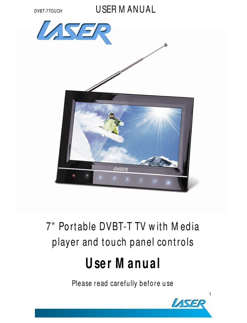 Laser DVBT-7TOUCH User manual