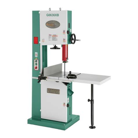 Grizzly G0636X User manual