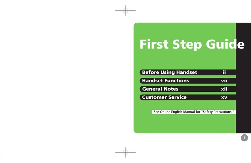 Sharp 931SH User manual