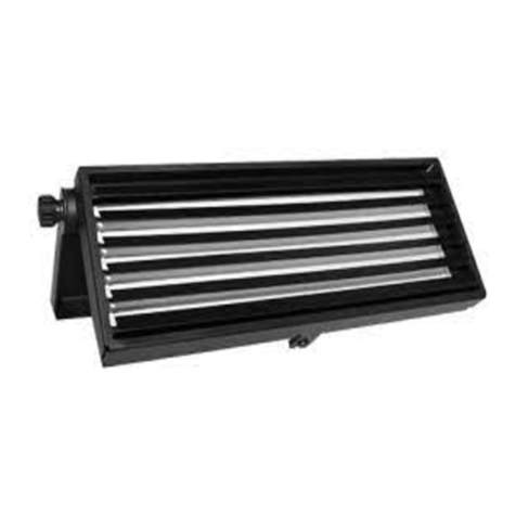 PR Lighting LED STUDIO 3605 manual
