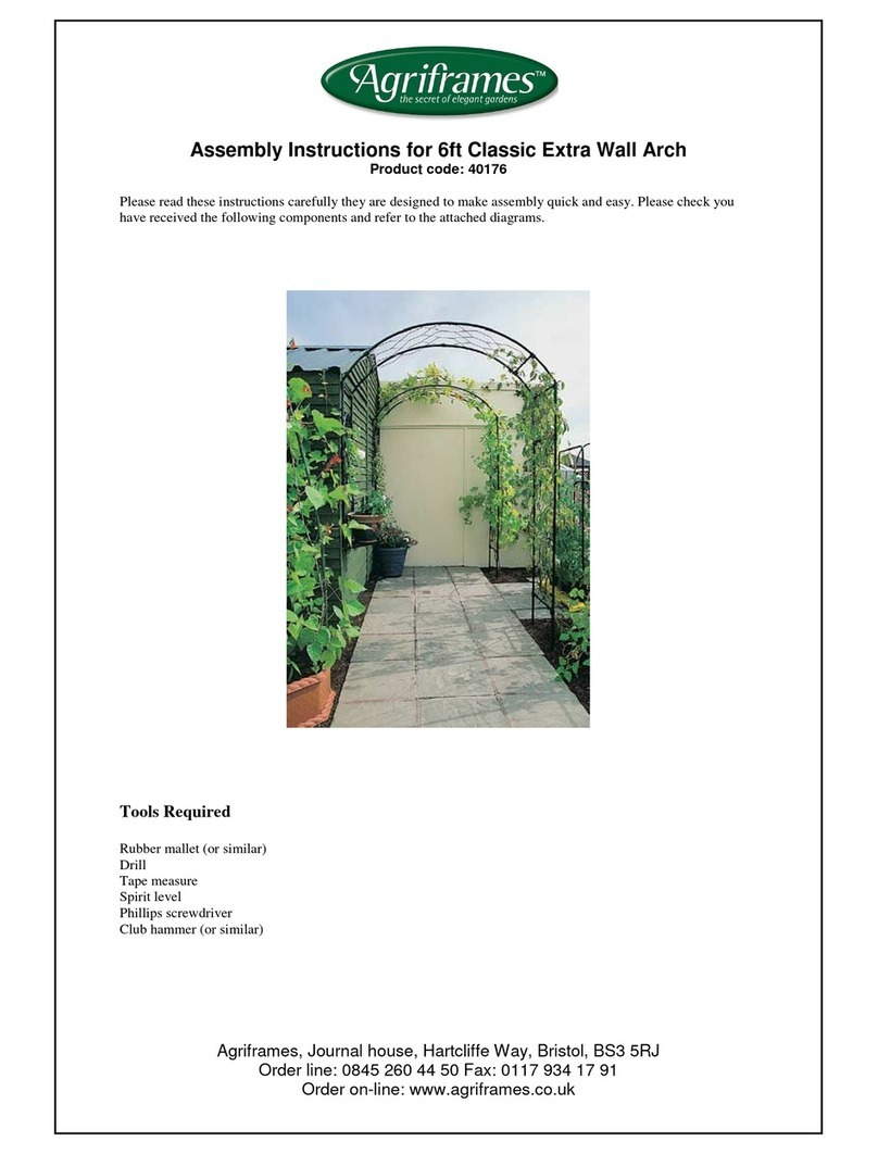 Agriframes 40176 User manual