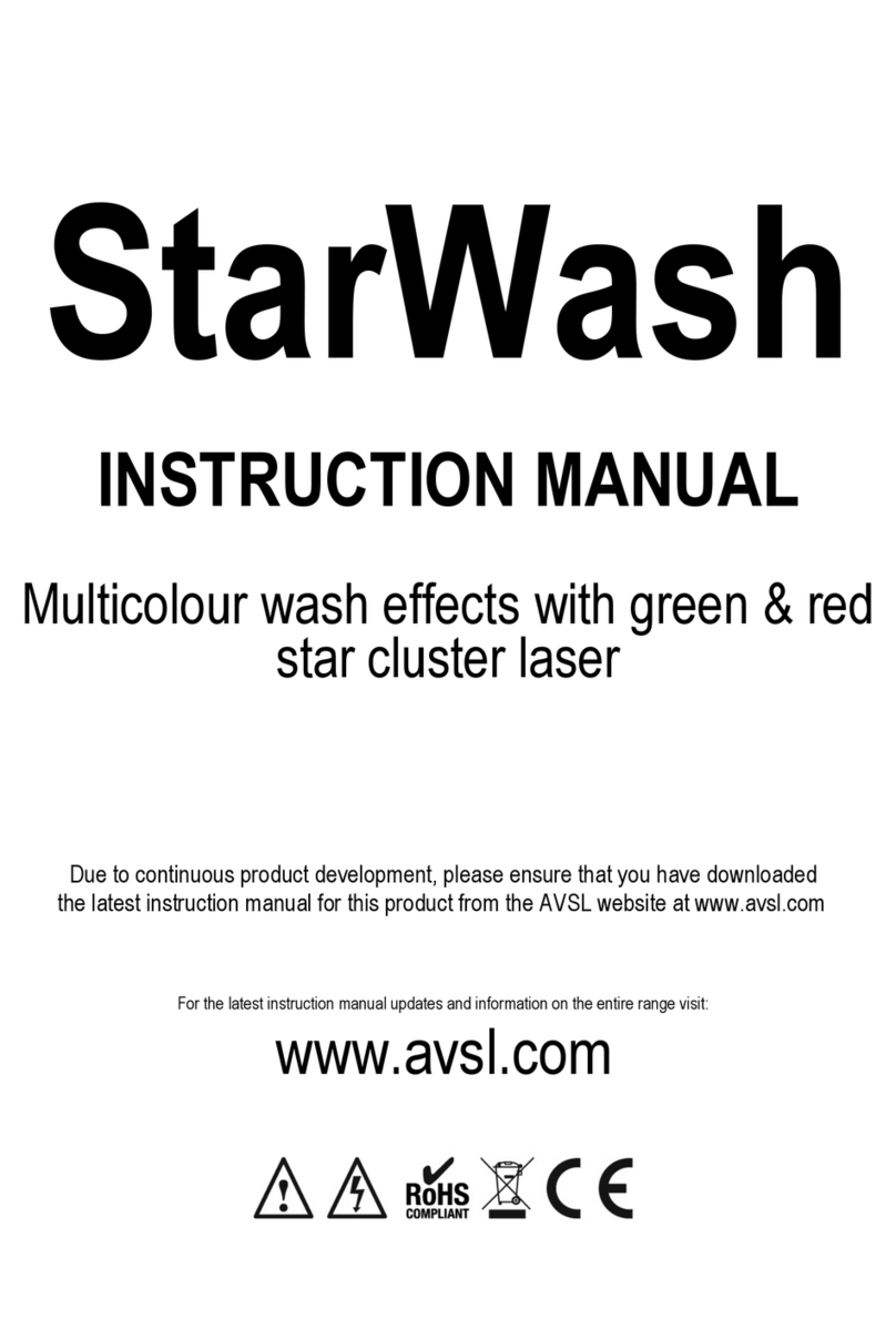 Avsl Starwash User manual