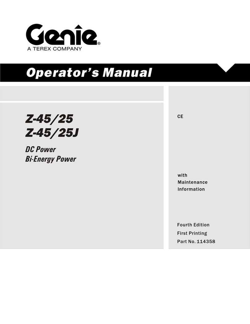 Genie Z-45 User manual