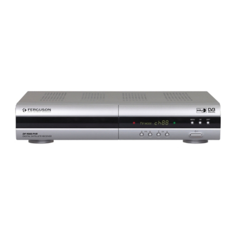 Ferguson DF 9000 PVR User manual