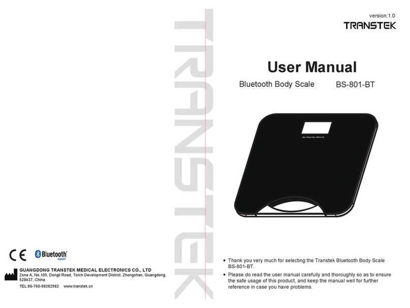 Trans-Tek BS-801-BT User manual