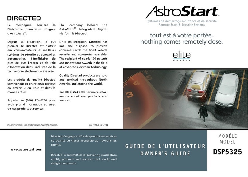 AstroStart DSP621 owner's guide
