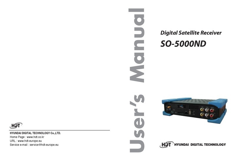 HDT SO-5000ND user manual