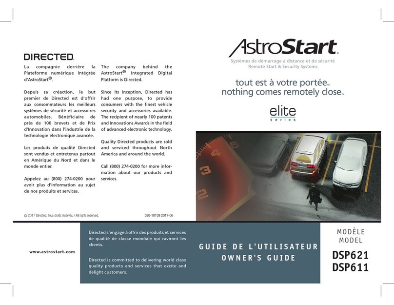 AstroStart DSP611 User manual