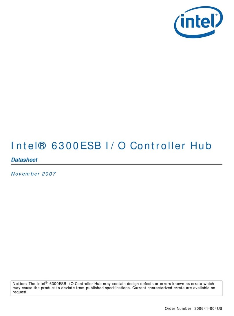 Intel 6300ESB ICH User manual