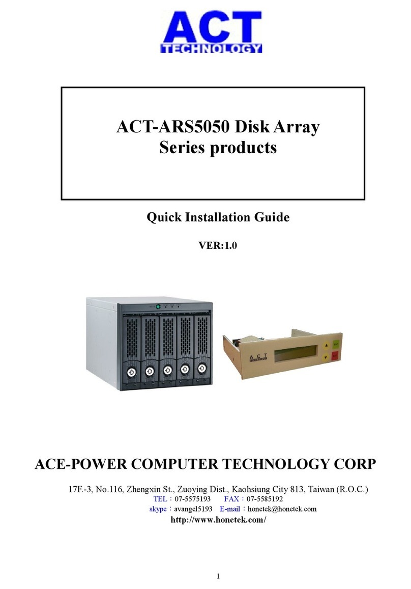 ACT ARS5050I User manual