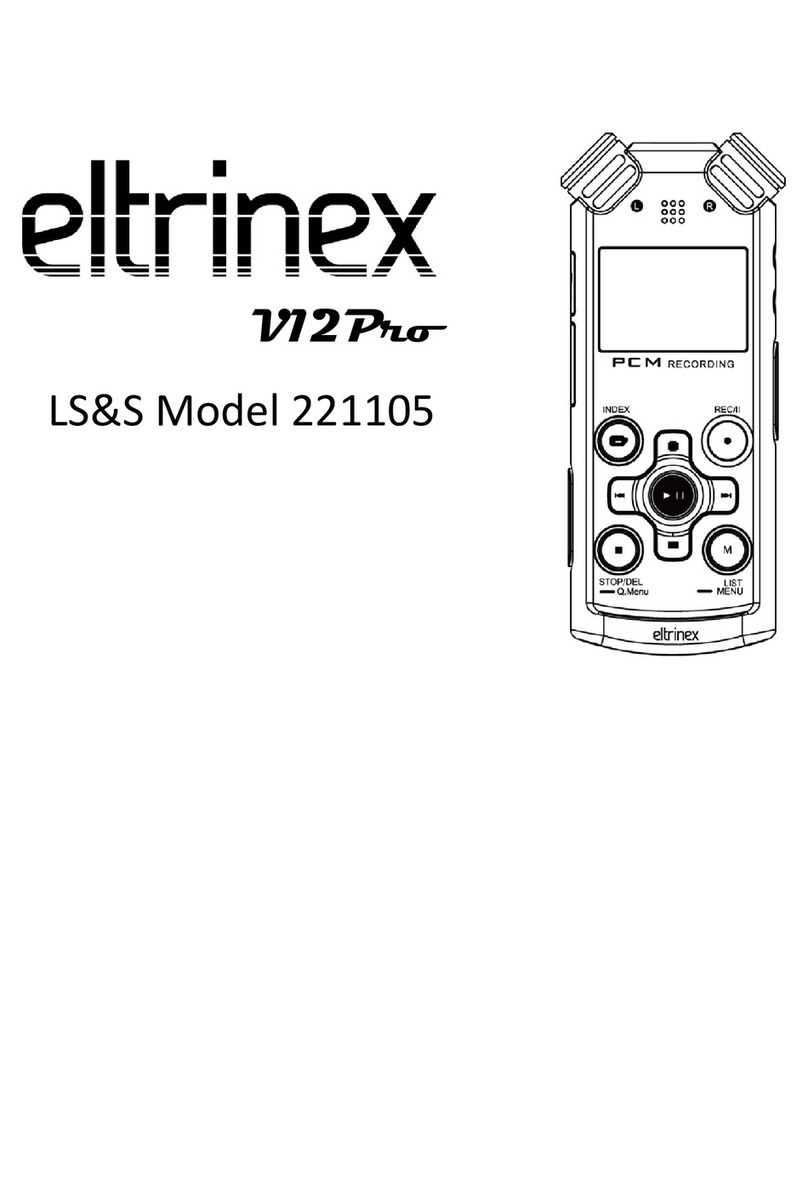 Eltrinex V12Pro instruction manual