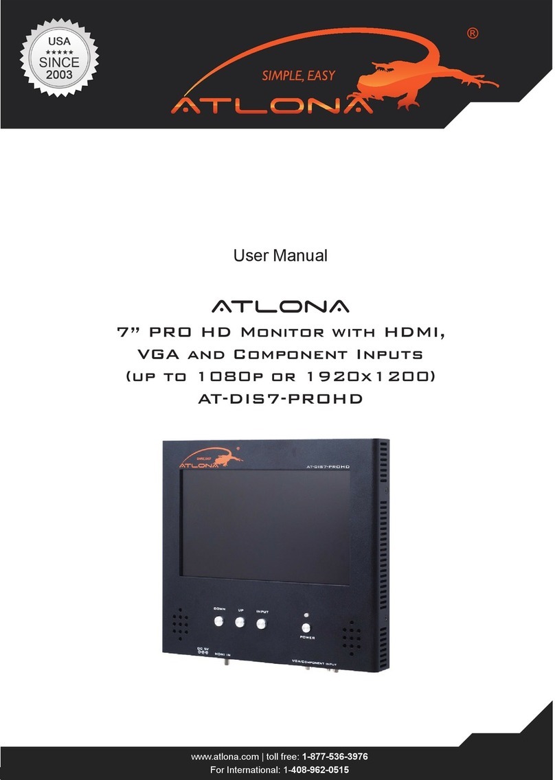 Atlona AT-DIS7-PROHD User manual