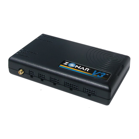 Zonar V3 Installation and operating instructions