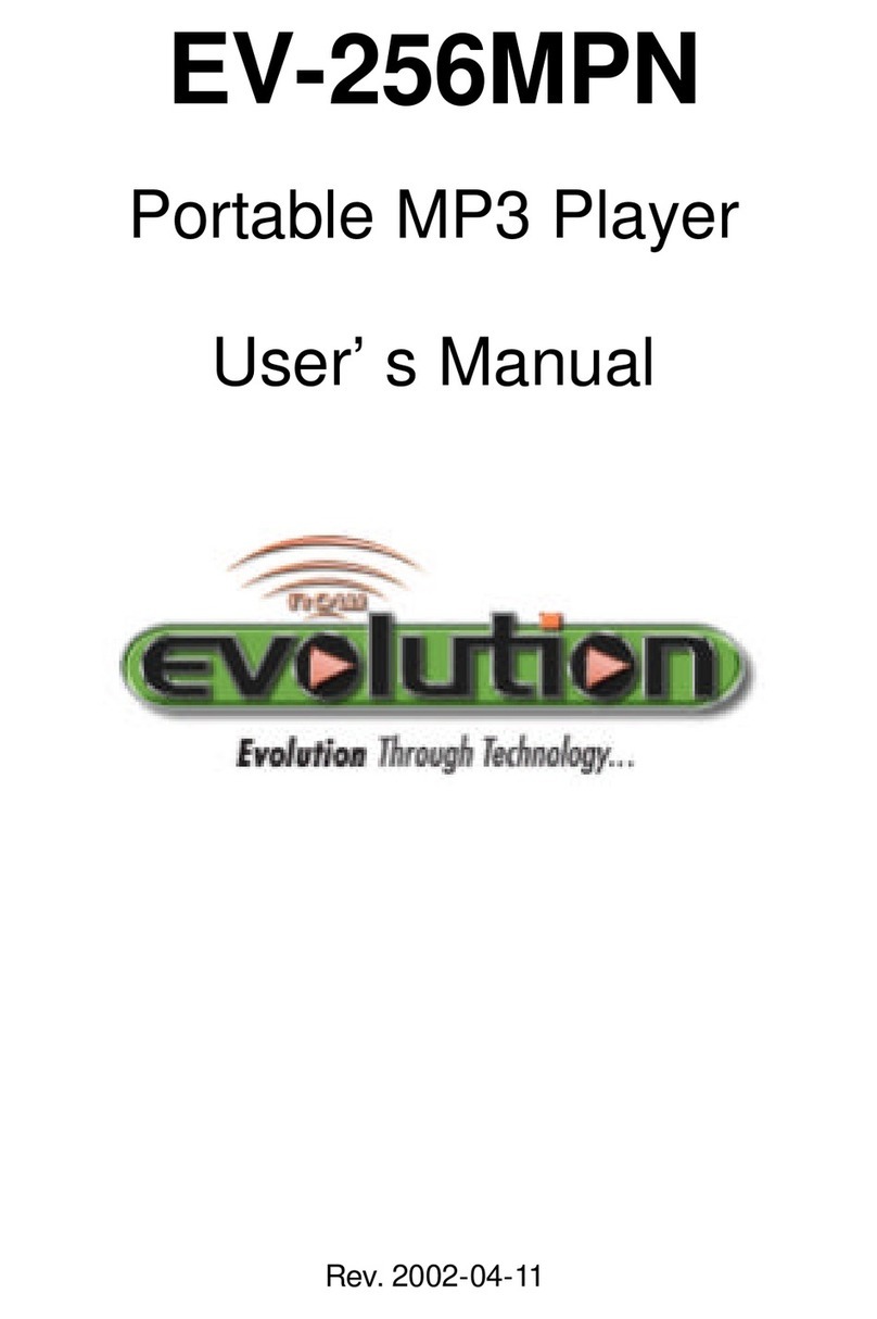 Evolution EV-256MPN user manual