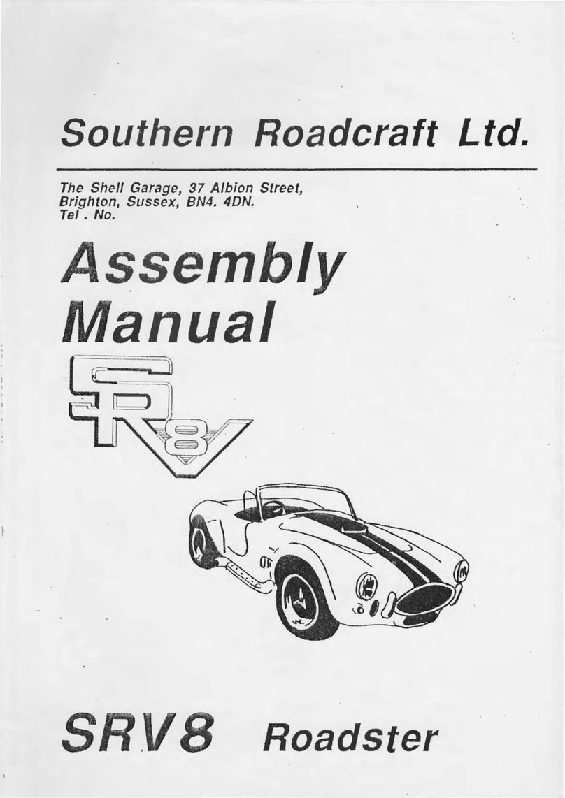 Southern Roadcraft SRV8 Assembly manual