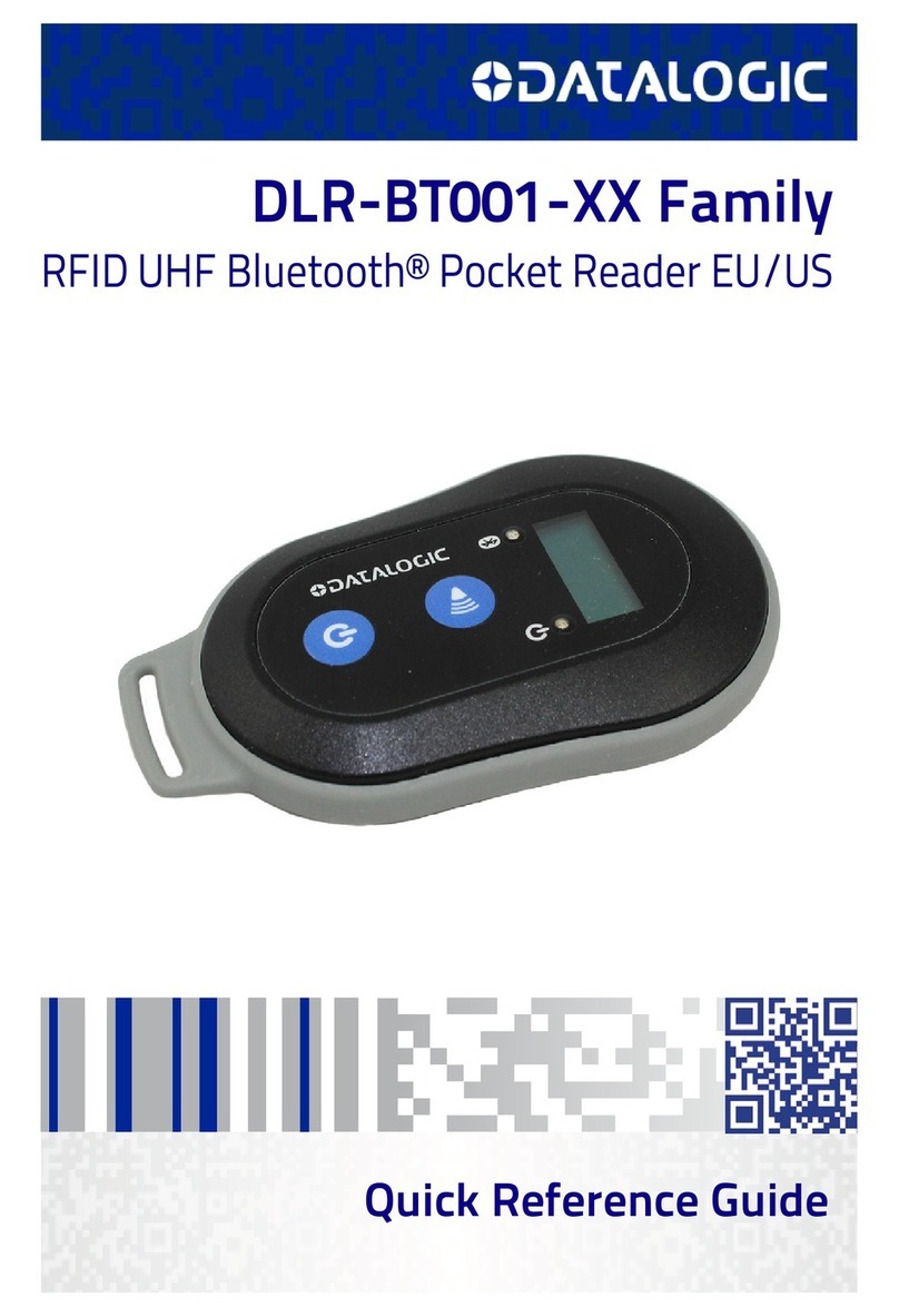 Datalogic DLR-BT001 Series Quick reference guide Datalogic DLR-BT001 Series Quick reference guide
