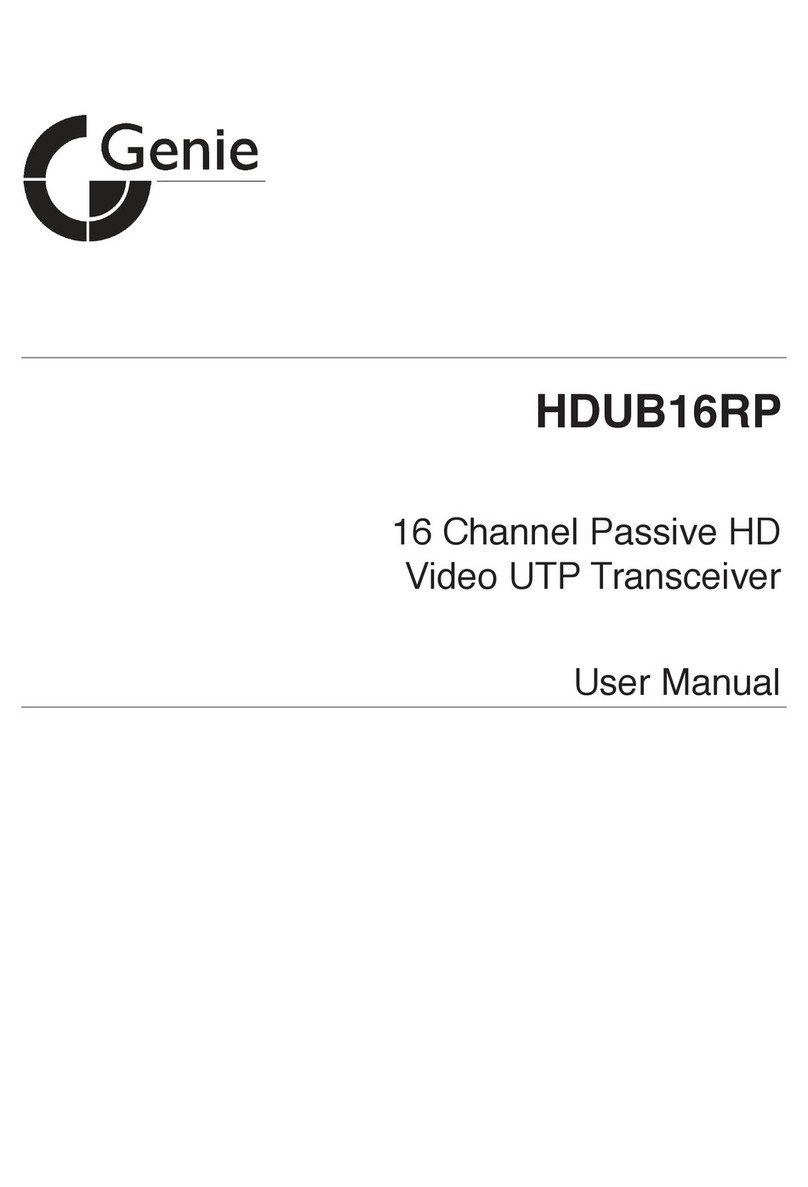 Genie HDUB16RP user manual