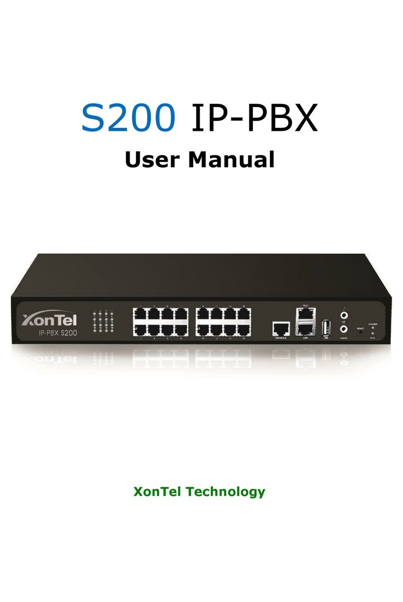 XonTel Technology S200 User manual