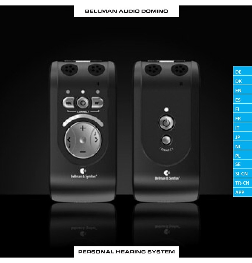 Bellman BE2210 manual