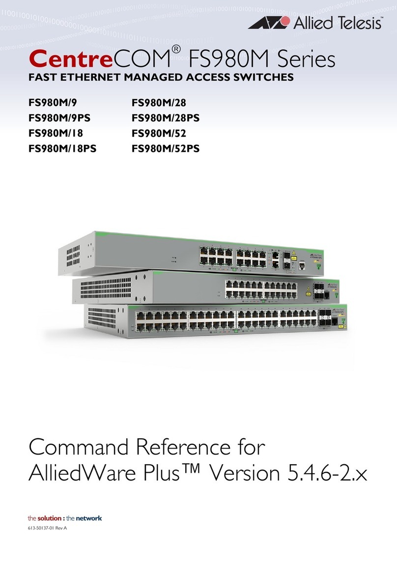 Centrecom FS980M/9 Command reference