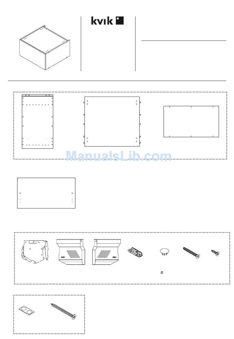 Kvik T530,060 Assembly instruction