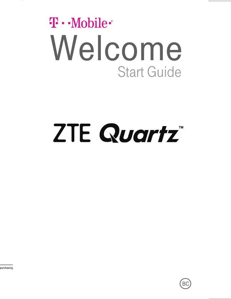 Zte Quartz Start guide