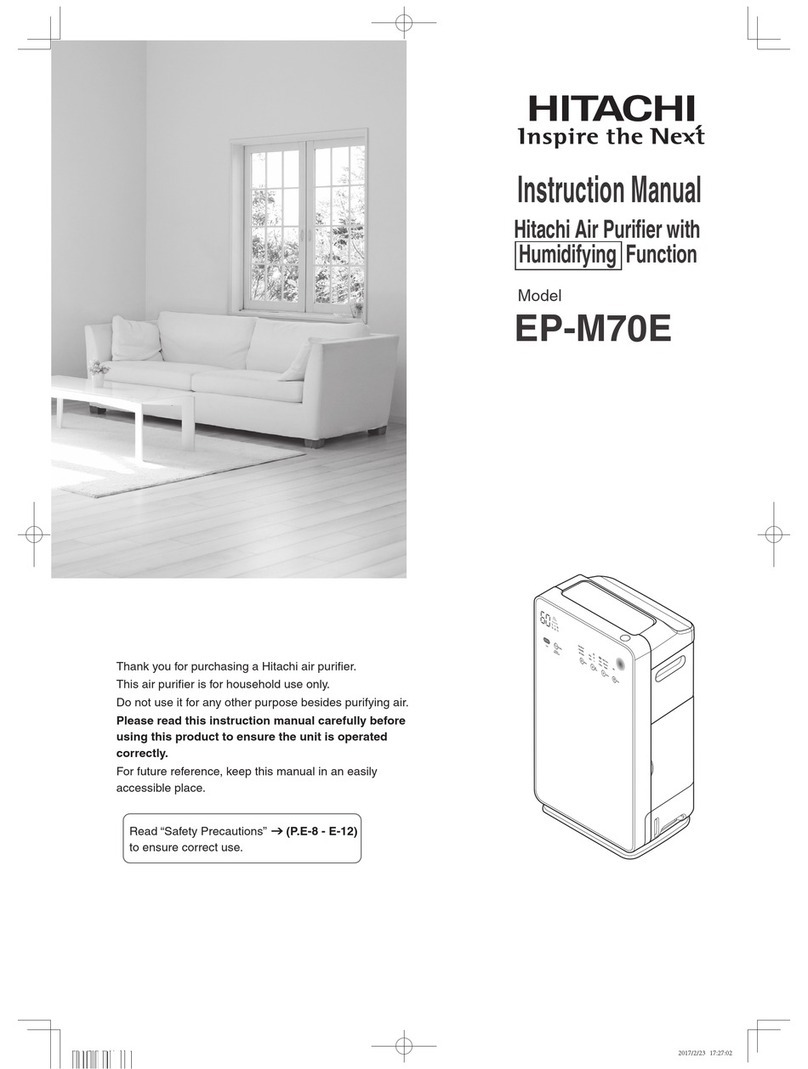 Hitachi EP-M70E User manual Hitachi EP-M70E User manual