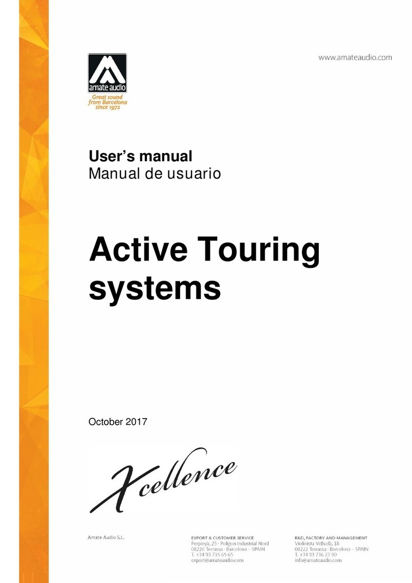 Amate Audio X14T User manual