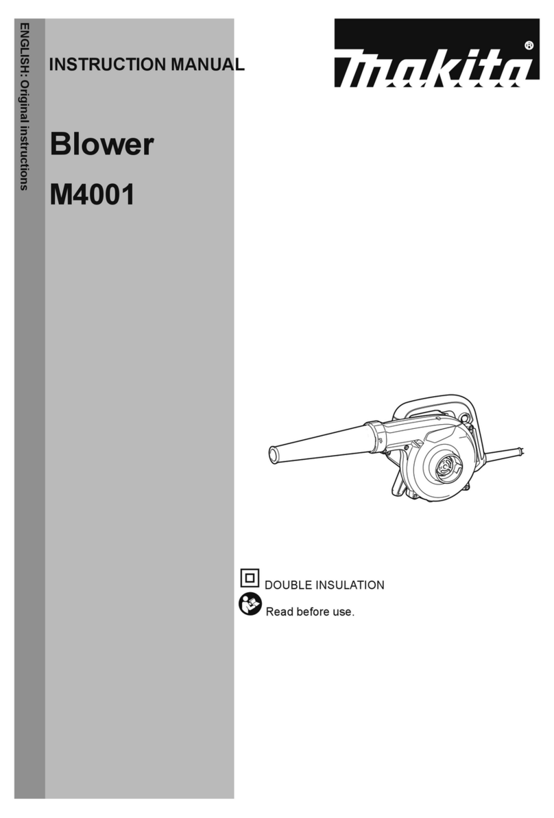 Makita M4001 User manual