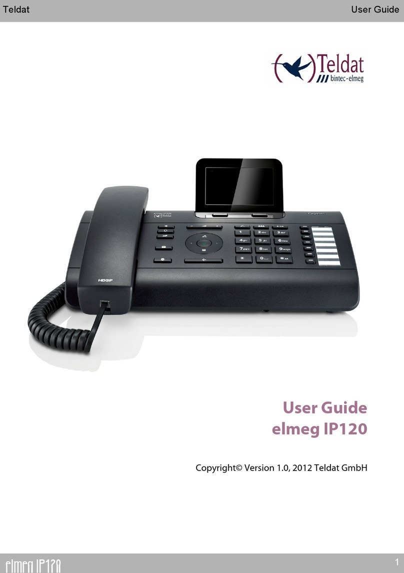 Teldat elmeg IP120 user guide