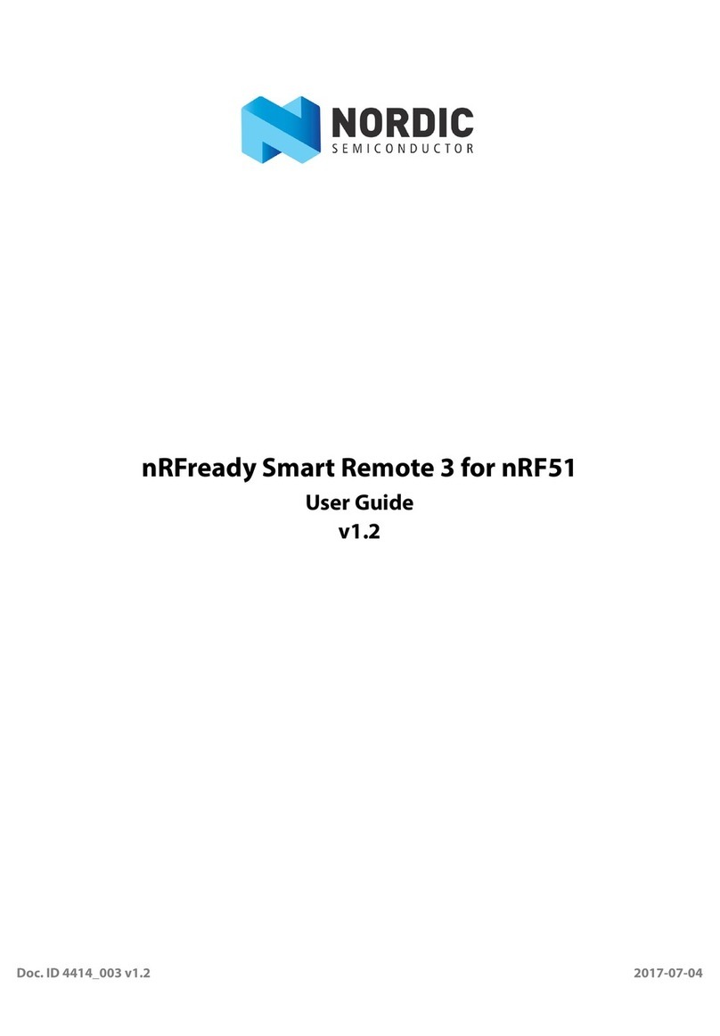 Nordic nRFready Smart Remote User manual