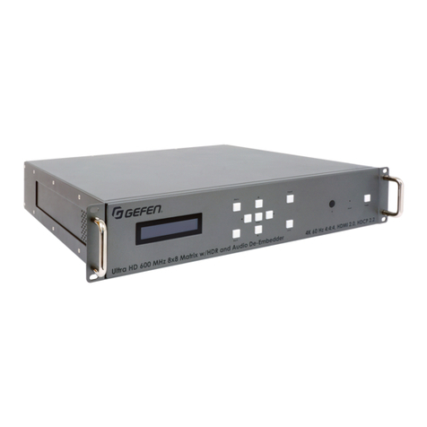 Gefen EXT-UHD600A-88 User manual