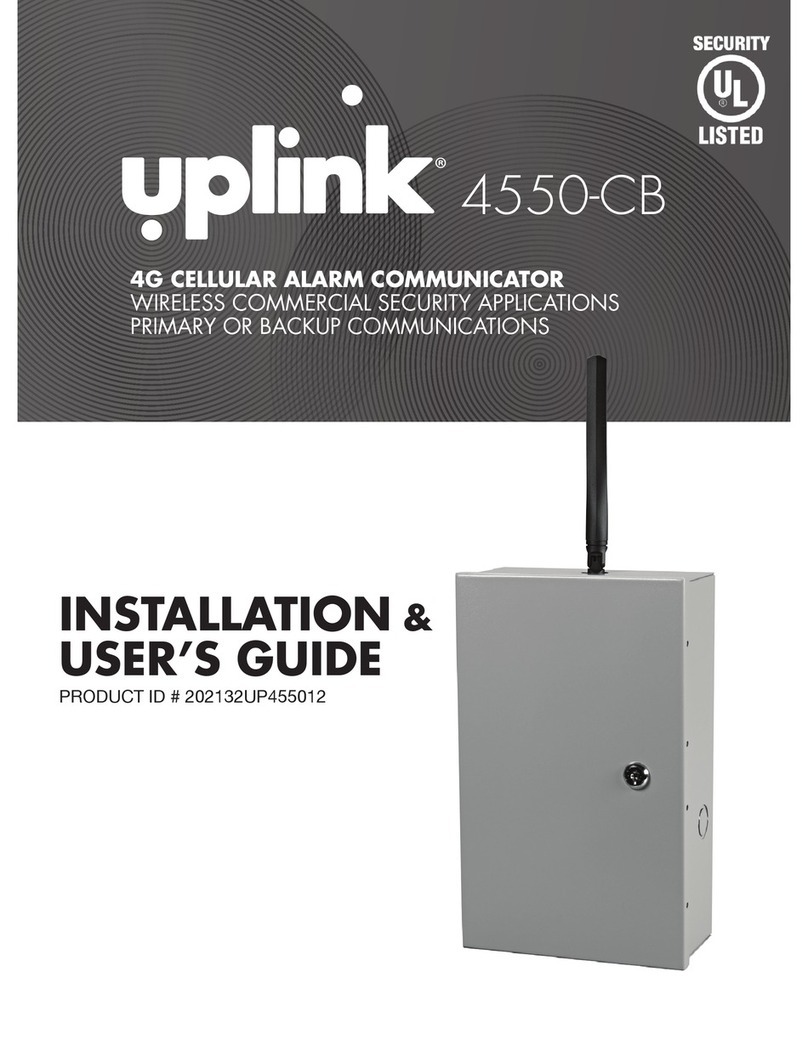 Uplink 4550-CB Installation & user guide