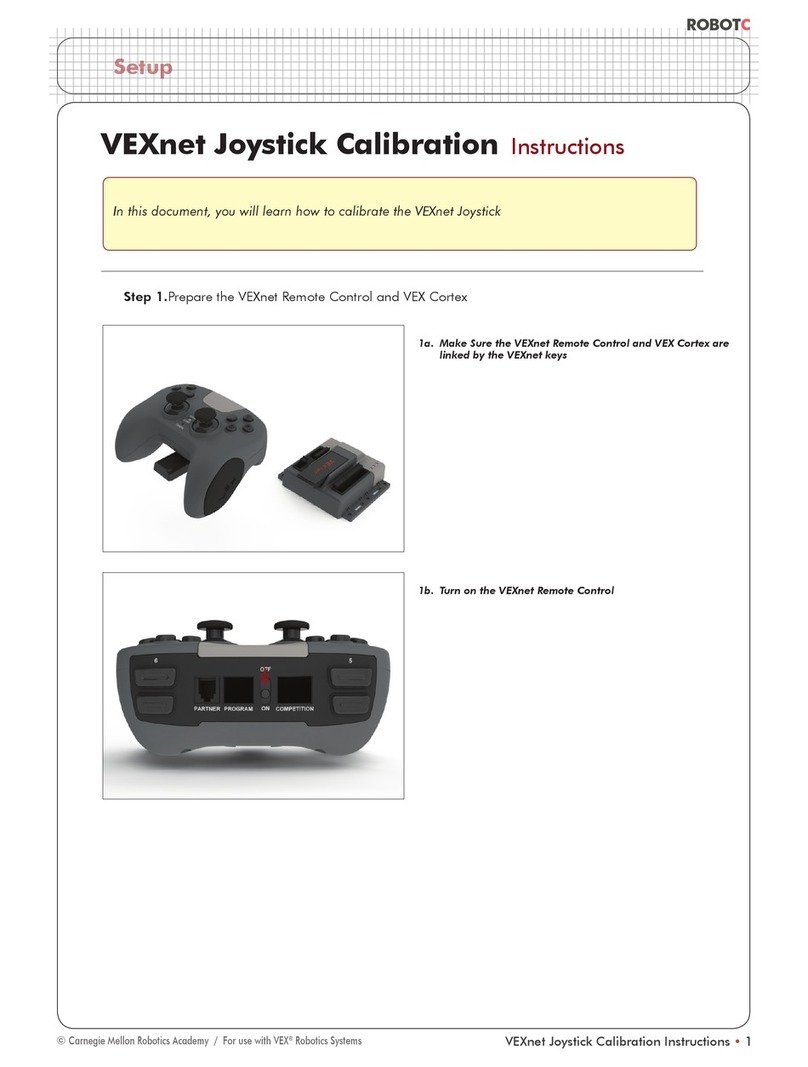 Robotc VEXnet Calibration instructions