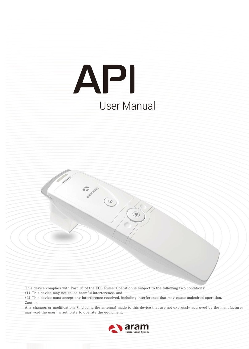 Aram API100 user manual