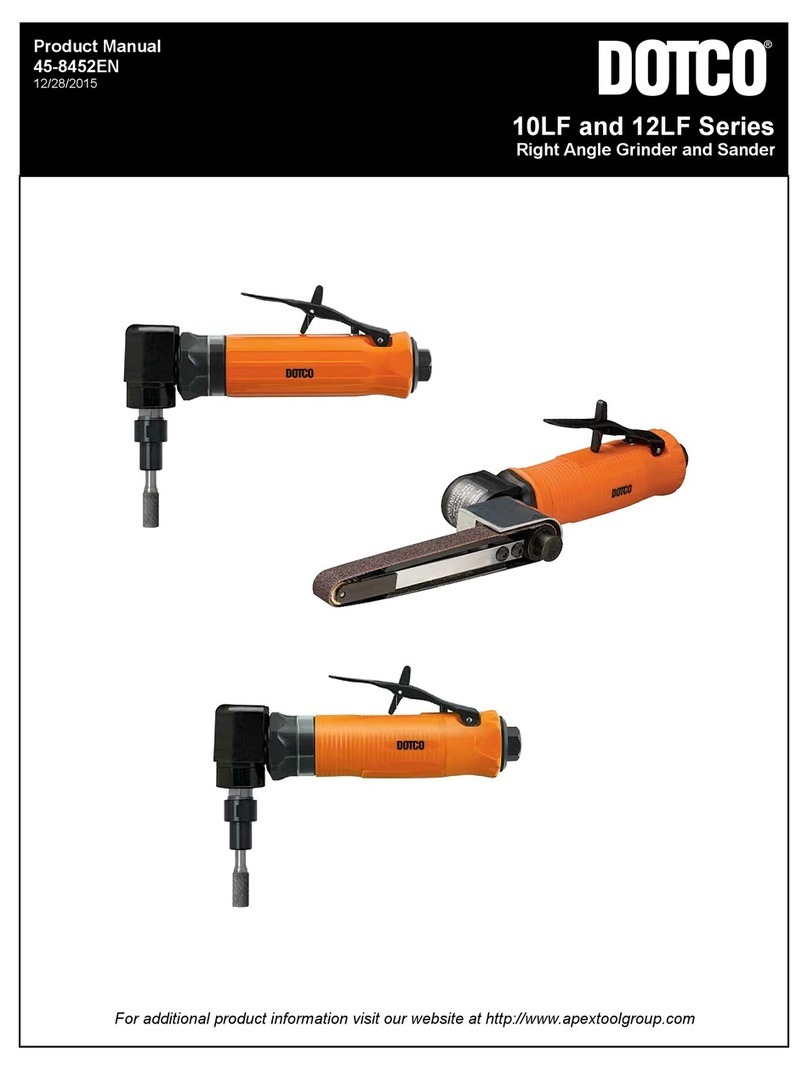 Dotco 10LF Series product manual