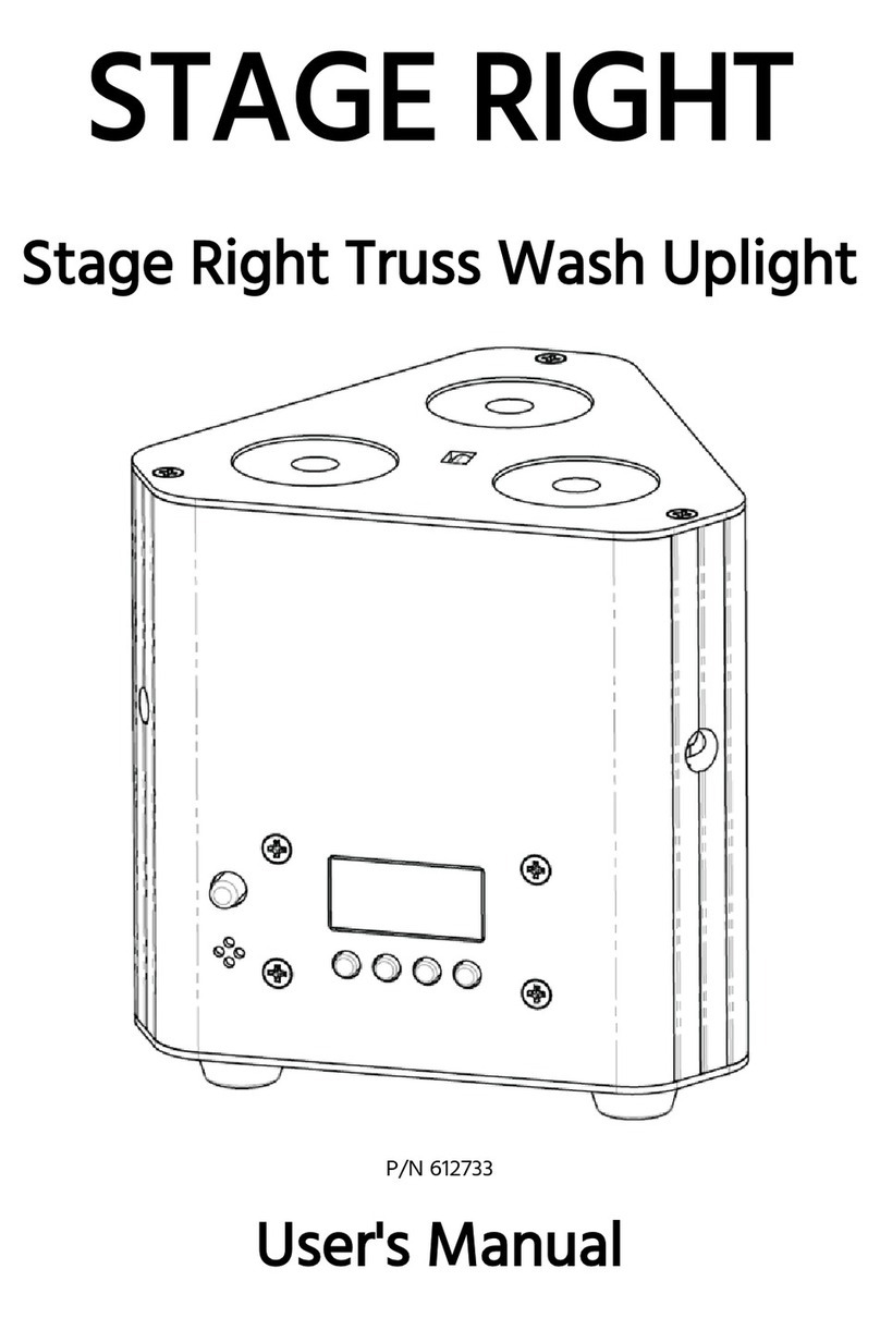 Stage right 612733 user manual