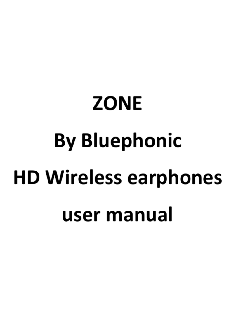 Bluephonic ZONE user manual