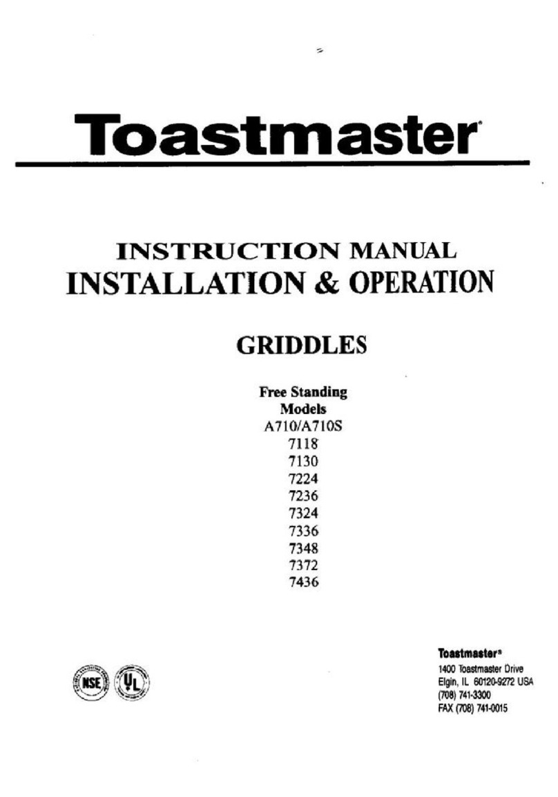 Toastmaster A710 User manual
