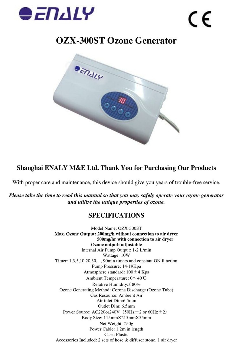 ENALY OZX-300ST user manual