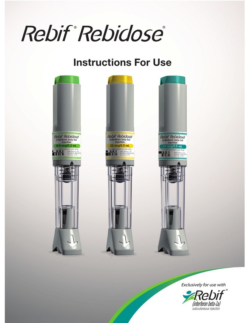 Rebif 22 mcg Rebidose User manual