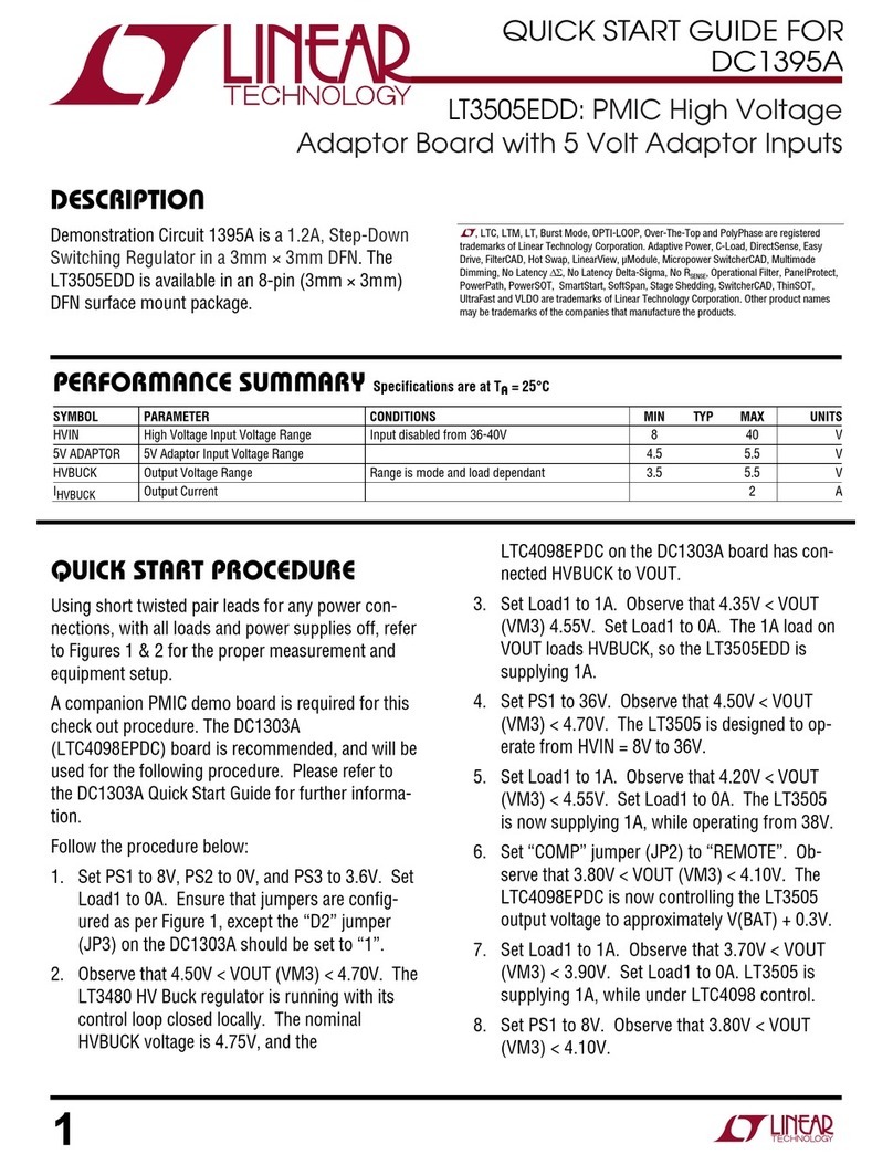 Linear DC1395A quick start guide