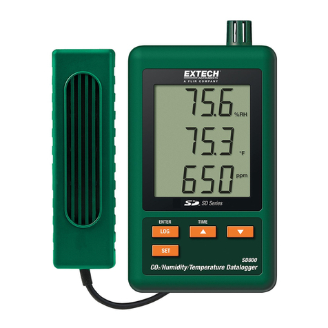 Extech Instruments SD800 User manual