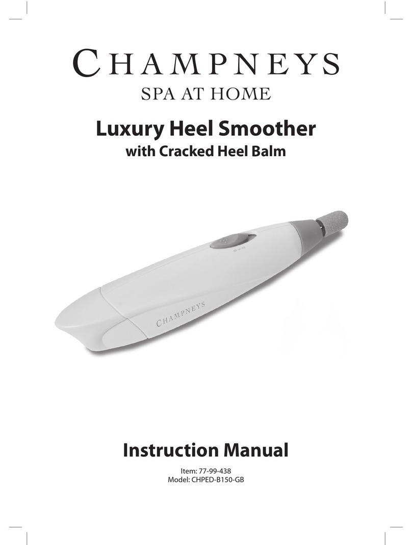 Champneys CHPED-B150-GB instruction manual