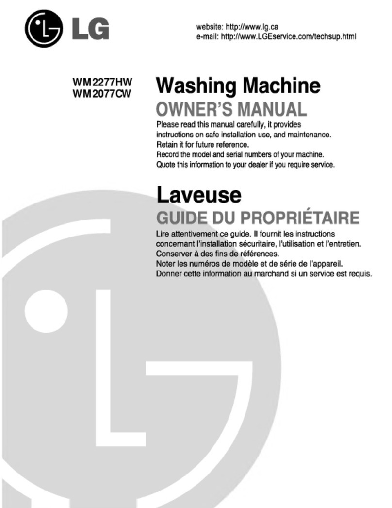LG WM2277CW owner's manual