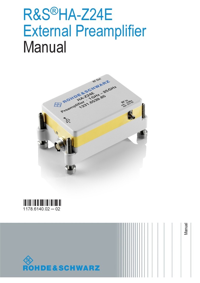 R&S HA-Z24E manual