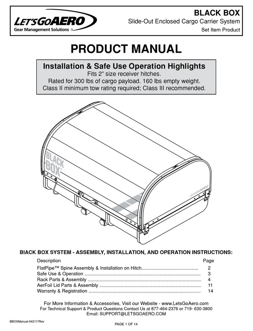 Let's Go Aero BLACK BOX Owner's manual