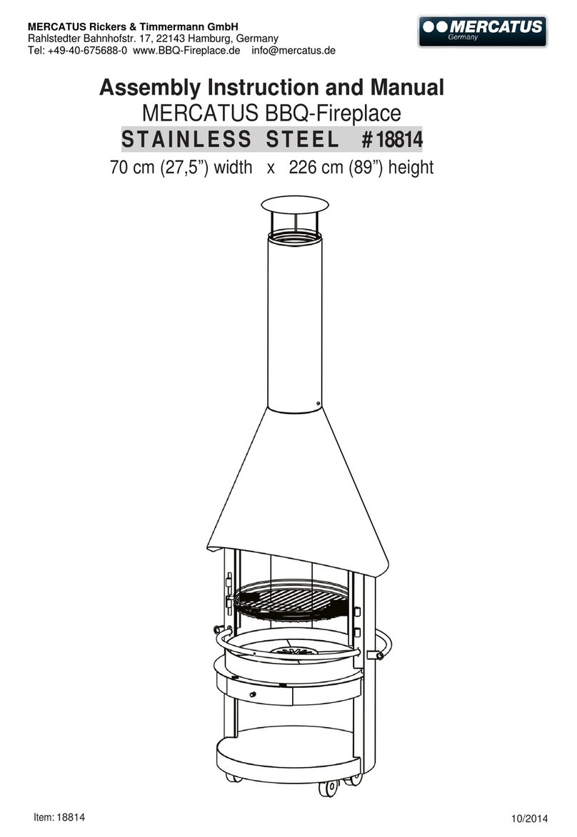Mercatus 18814 Assembly instruction and manual