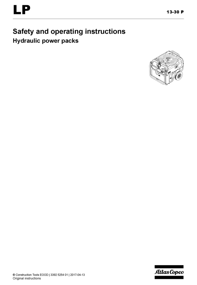 Atlas Copco LP 13-30 P User manual