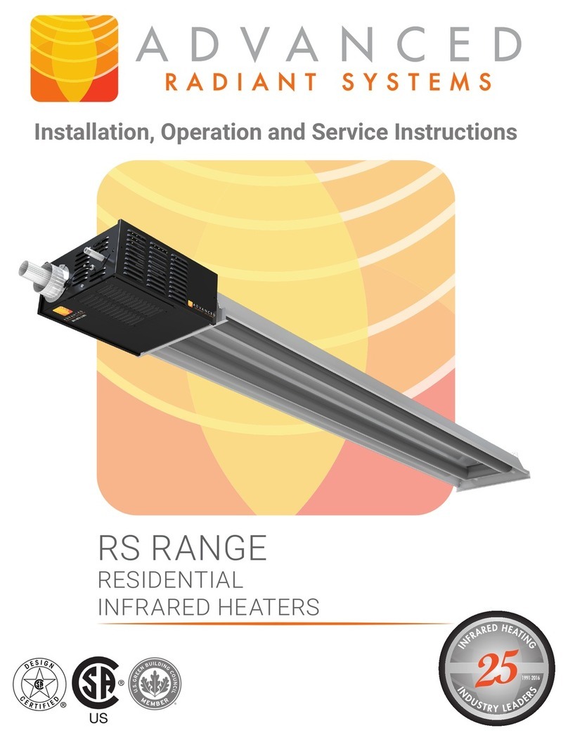 Advanced Radiant Systems RS-30 Manual